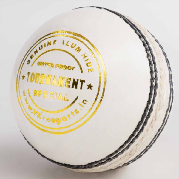 TOURNAMENT SPAICAL WHITE CRICKET BALL